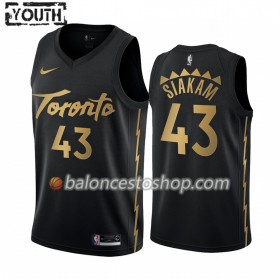 Camiseta Niños NBA Toronto Raptors Pascal Siakam 43 2019-20 Nike City Edition Swingman